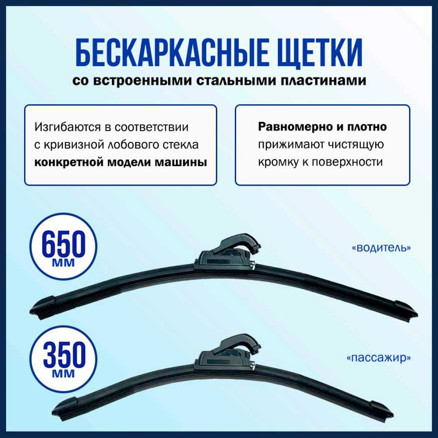 Щетки Toyota Corolla (2007-2013) (комплект) фотография 4