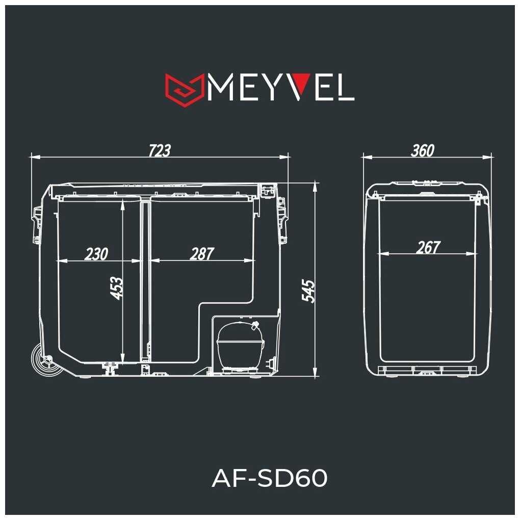 Автохолодильник Meyvel AF-SD60 фотография 7