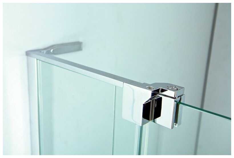 Душевой уголок Cezares Slider 80х90 AH-1-80-80/90-C-NERO фотография 5