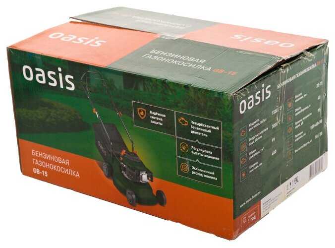 Бензиновая газонокосилка Oasis GB-15 фотография 4