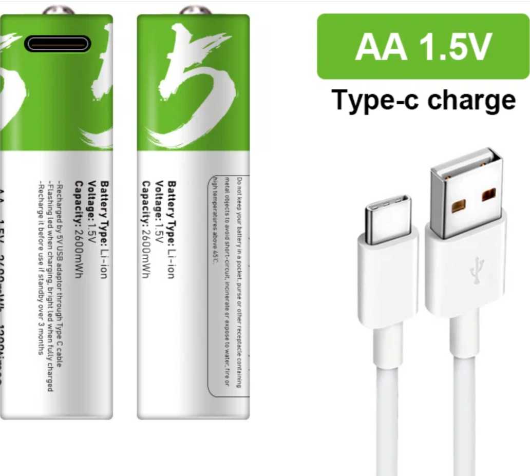 Аккумулятор АА 2600 mWh (2 шт) фотография 32