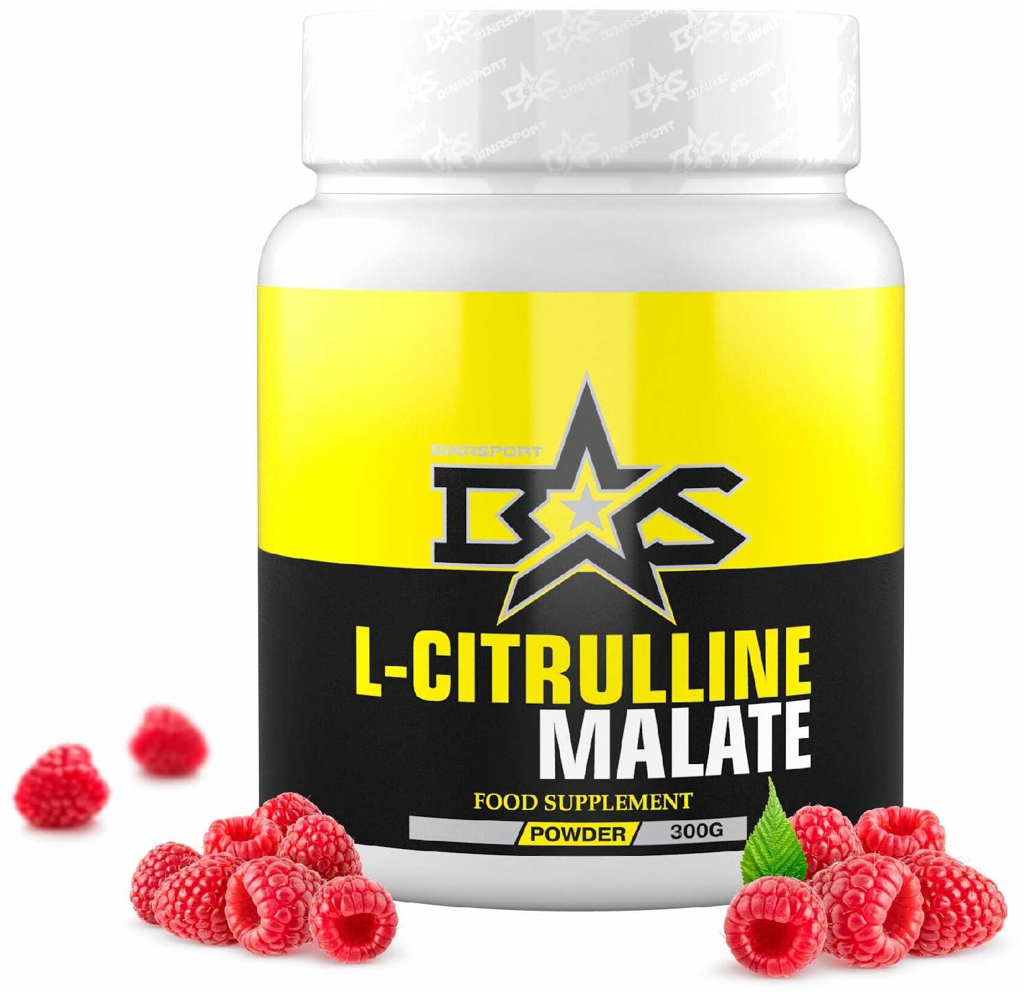 Л-Цитруллин малат Binasport L-Citrulline Malate (300 г)