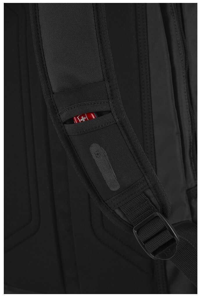 Рюкзак VICTORINOX 606742 Laptop Backpack 15', черный, полиэстер, 32х21х48 см, 22 л фотография 5