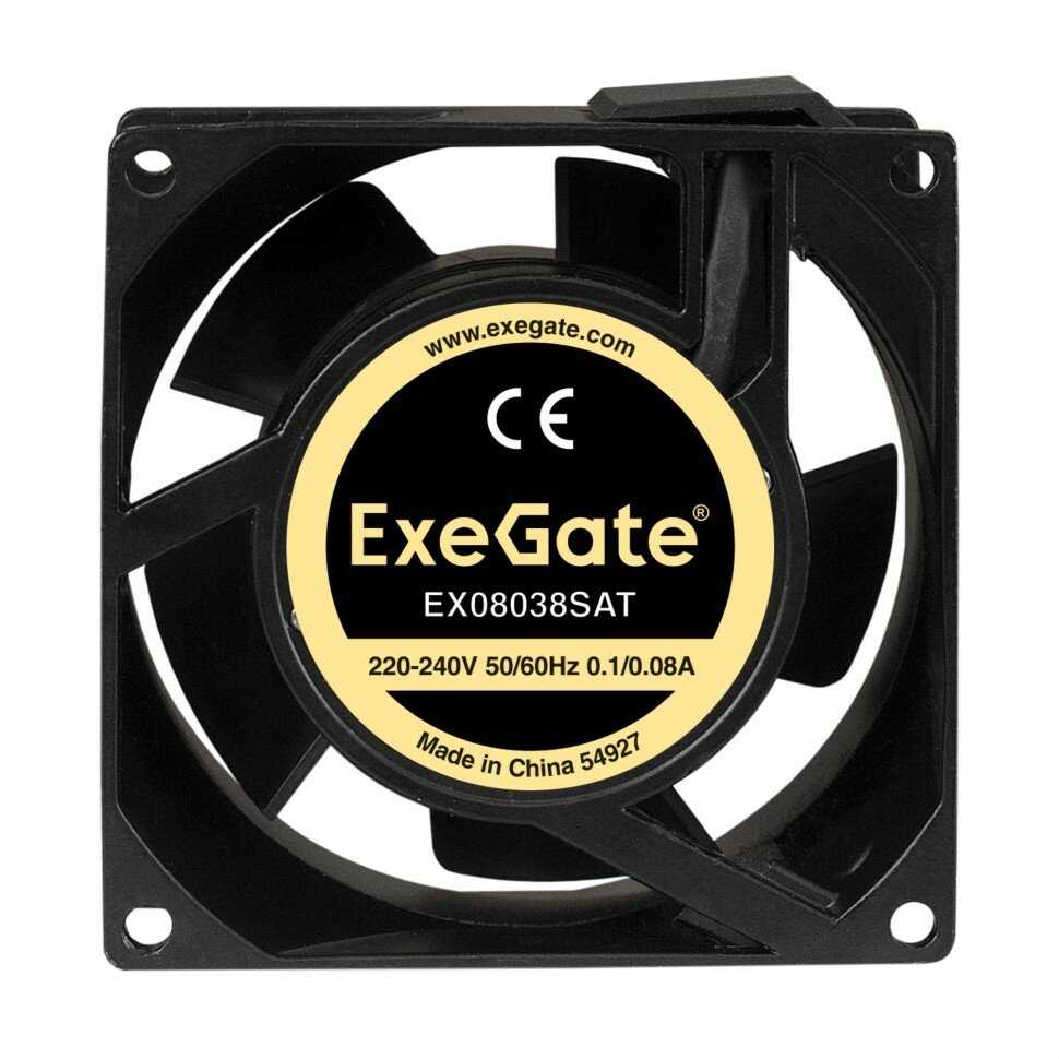 Вентилятор ExeGate EX08038SAL [80x80x38 мм, Sleeve bearing, 2500RPM, 34dBA] [EX289001RUS] фотография 8