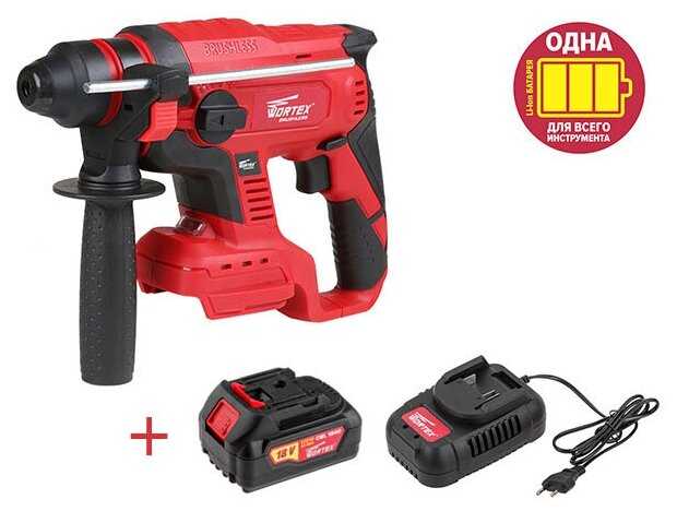 Перфоратор аккумуляторный Wortex CRH 1820-1
