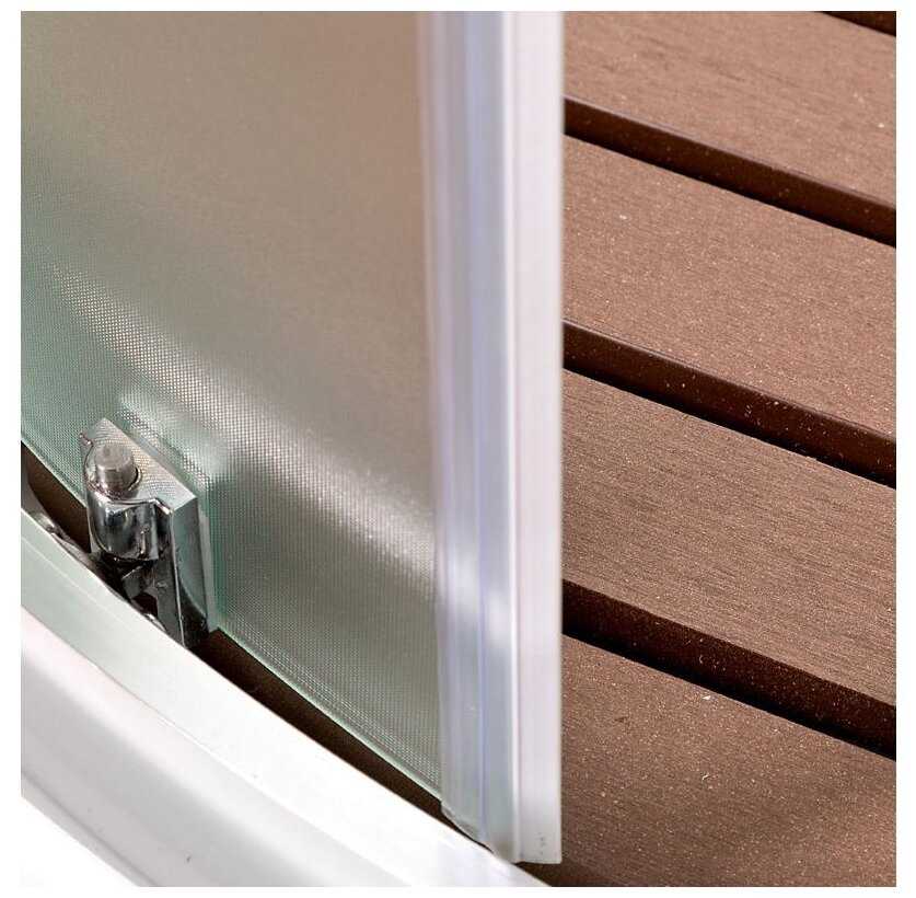 Душевая кабина Deto D01S с подсветкой низкий поддон 100см*100см фотография 12