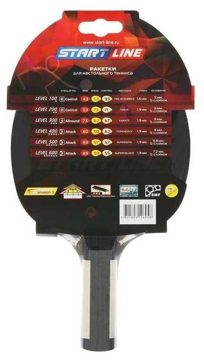 Ракетки для настольного тенниса Start Line Level 500 фотография 5