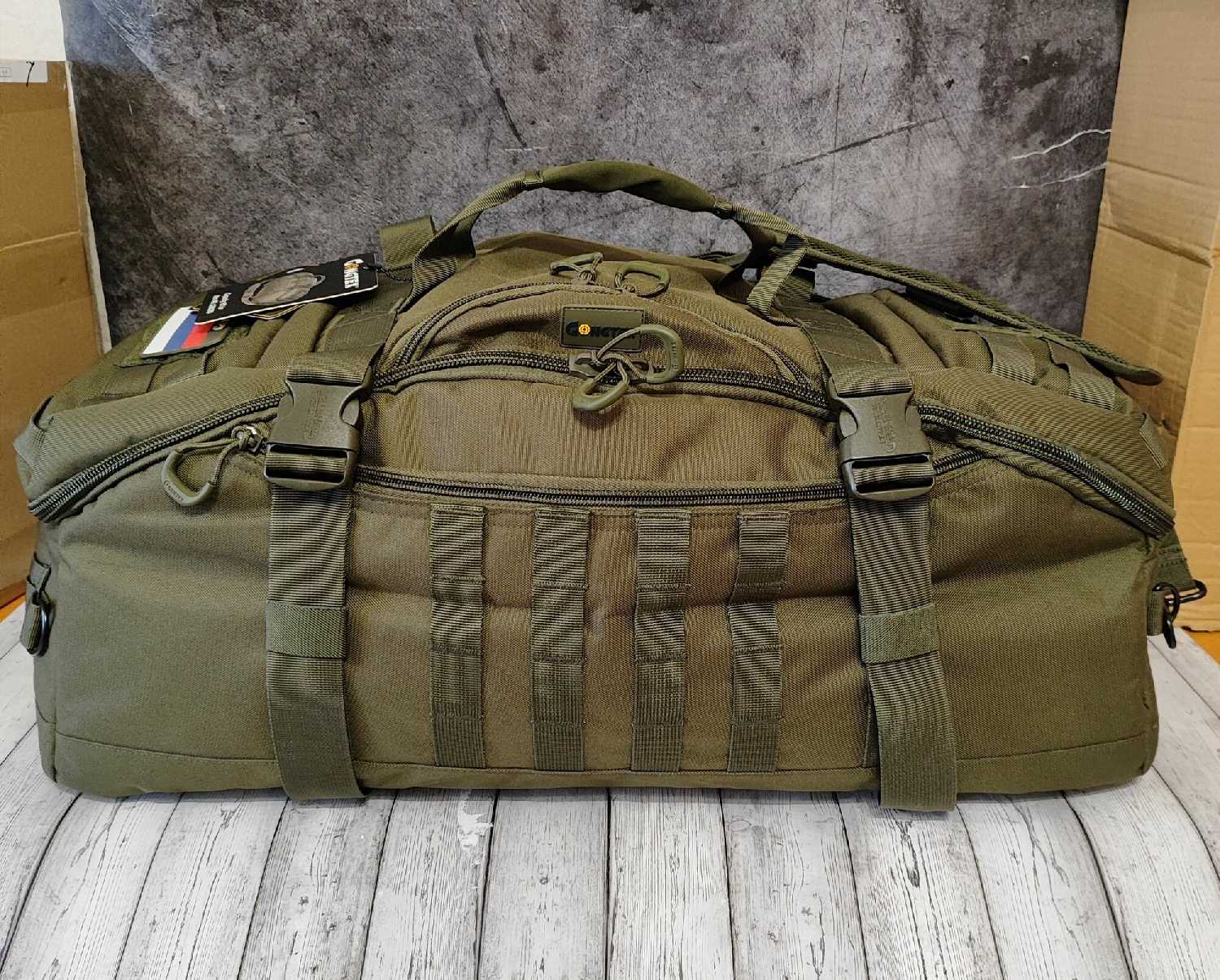 Тактический рюкзак Gongtex Tactical 55 литров фотография 21