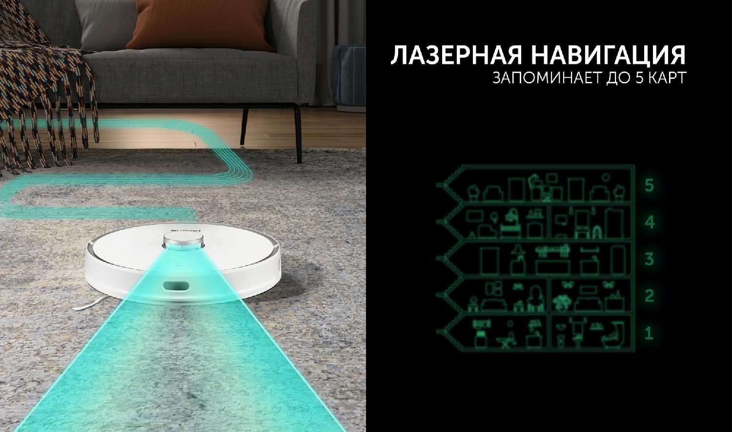 Робот-пылесос IQ Home Panorama Extra фотография 5
