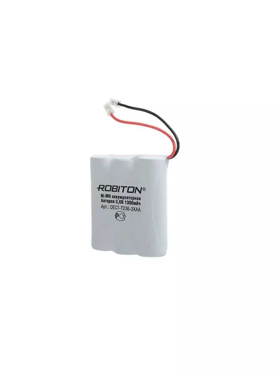 Ni-MH аккумуляторная батарея ROBITON DECT-T314-3X2/3AAA [3,6V 300мАч] фотография 1