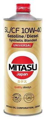 Синтетическое моторное масло Mitasu MJ-125 Universal SL/CF 10W-40
