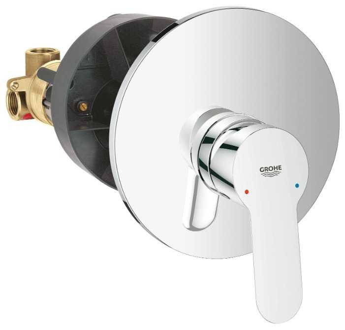 Смеситель для душа Grohe BauEdge 29078000, рычажный фотография 1