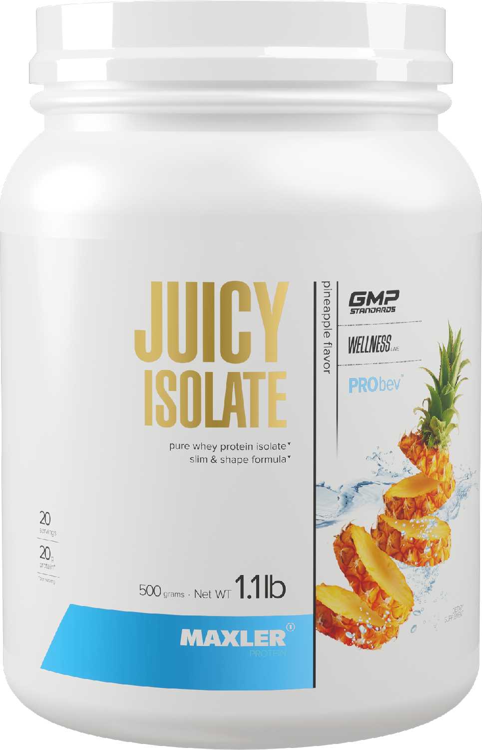 Изолят сывороточного протеина Maxler Juicy Isolate (500г) фотография 9
