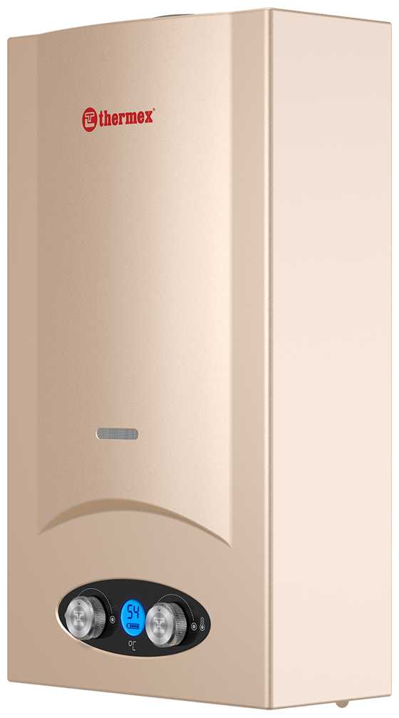 Колонка газовая THERMEX G 20 D Golden brown фотография 1