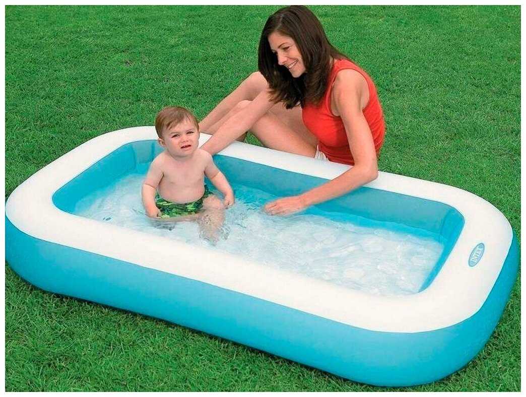 Бассейн Intex Rectangular Baby (57403) фотография 6