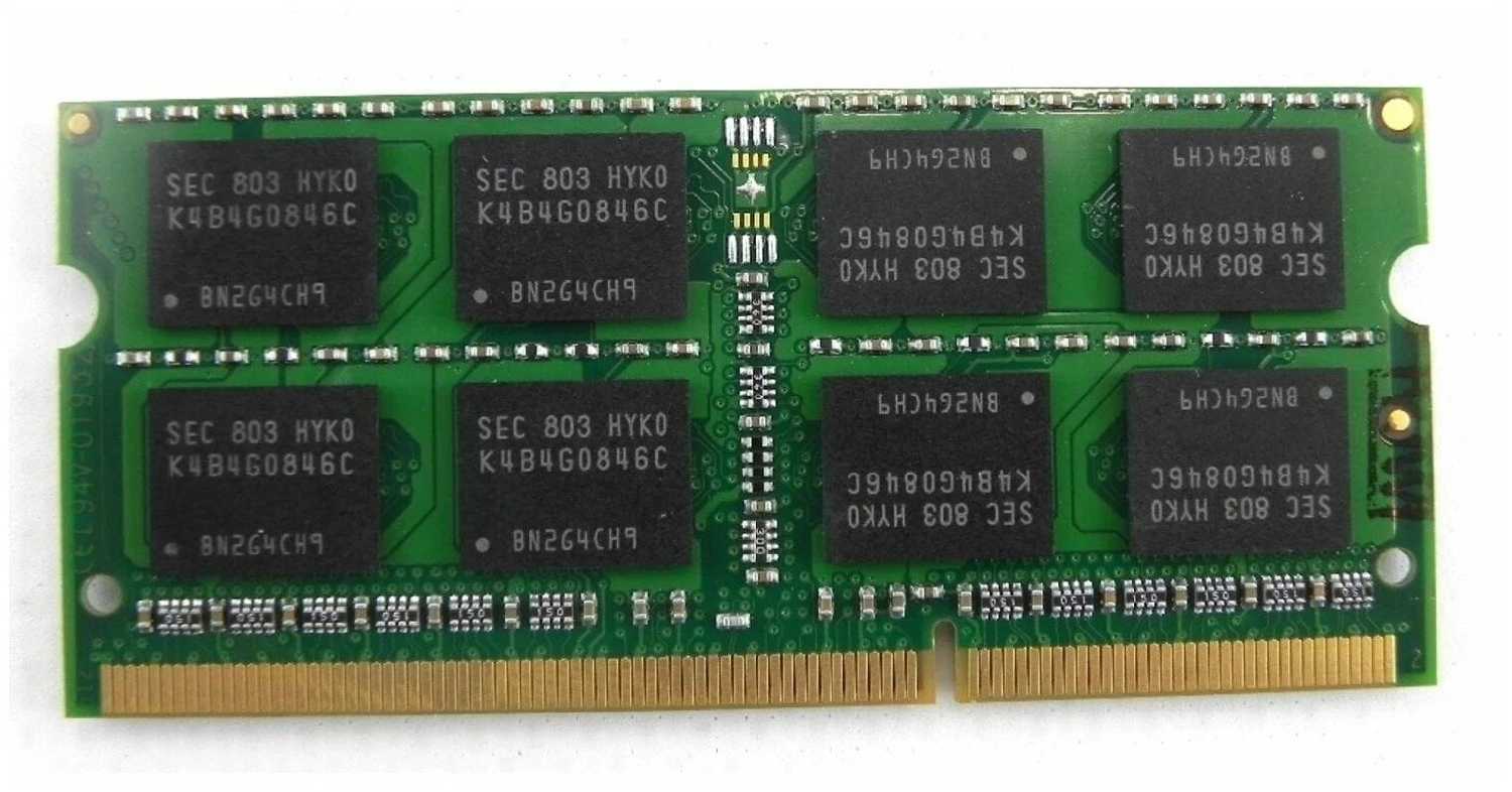 Оперативная память Samsung Basic 8 ГБ DDR3L SODIMM CL11 (M471B1G73BH0-YK0) фотография 1