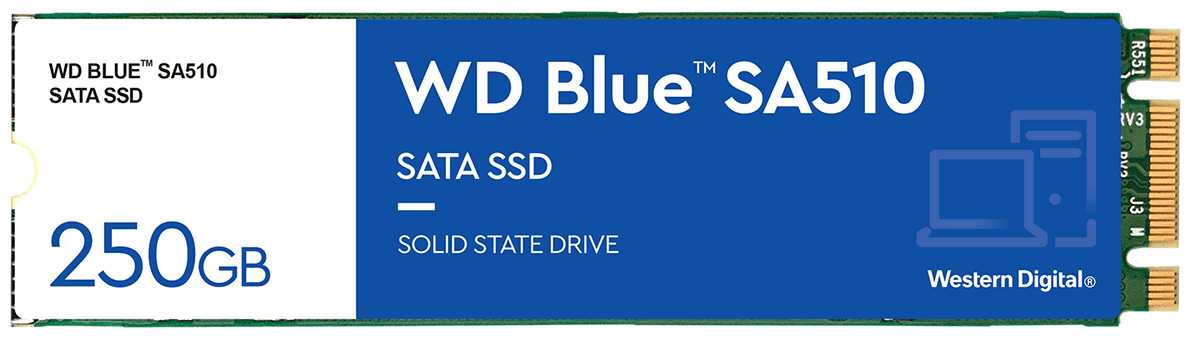 Твердотельный накопитель Western Digital WD Blue (WDS250G3B0B)