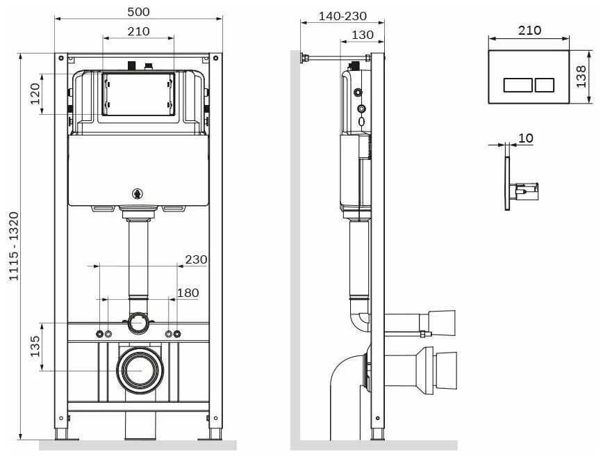 Рамная инсталляция AM.PM Pro (I012704.7038) фотография 7