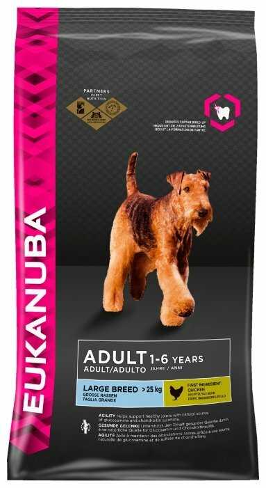 Корм для взрослых собак Eukanuba с курицей фотография 2