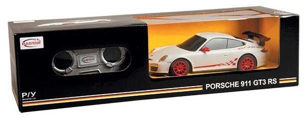 Легковой автомобиль Rastar Porsche GT3 RS 39900, 1:24, 18.5 см фотография 7