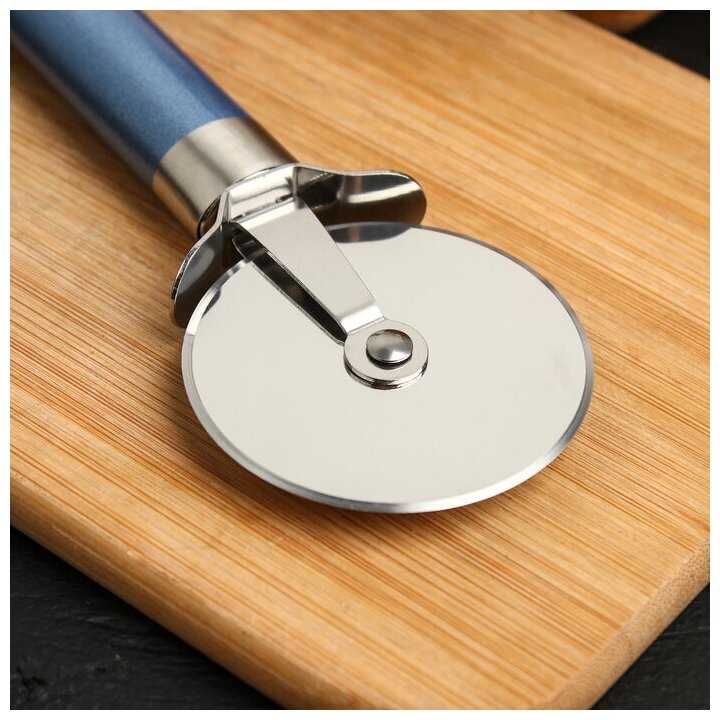 Нож для пиццы Доляна Lagoona, лезвие 5.7 см фотография 1