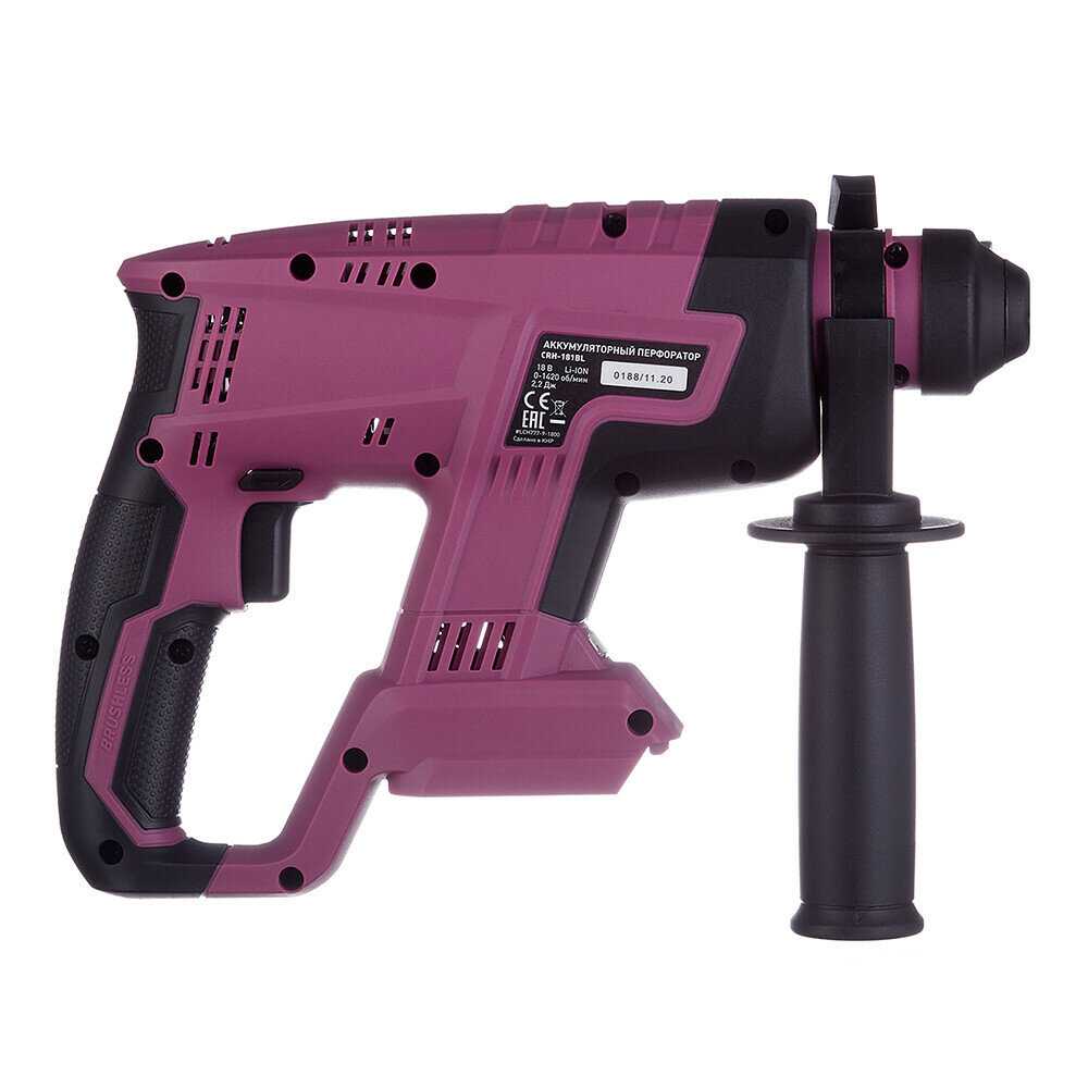 Перфоратор аккумуляторный КМ атом (СRH-181BL) 18В SDS-plus фотография 9