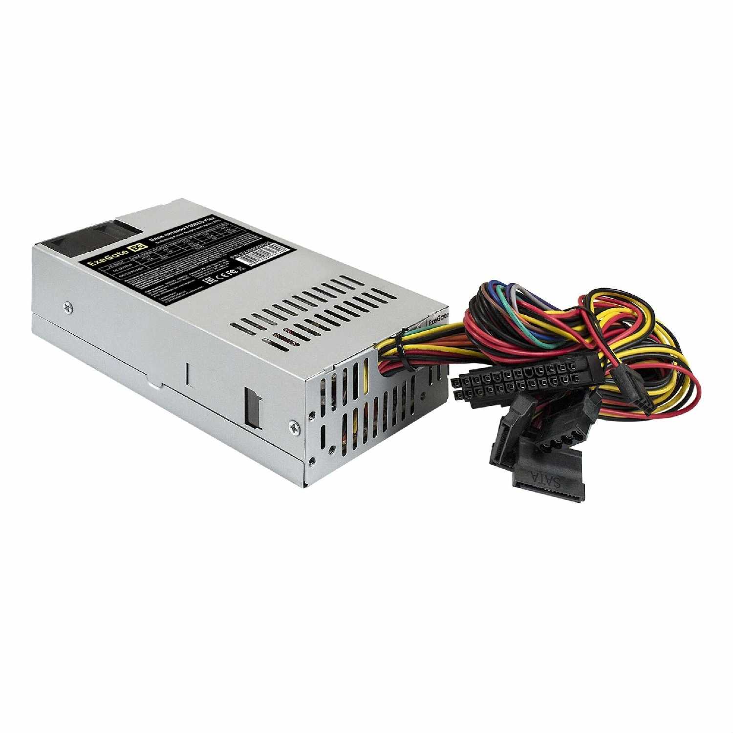 Блок питания ExeGate F250AS (Flex ATX, 250W, 80 PLUS) фотография 2