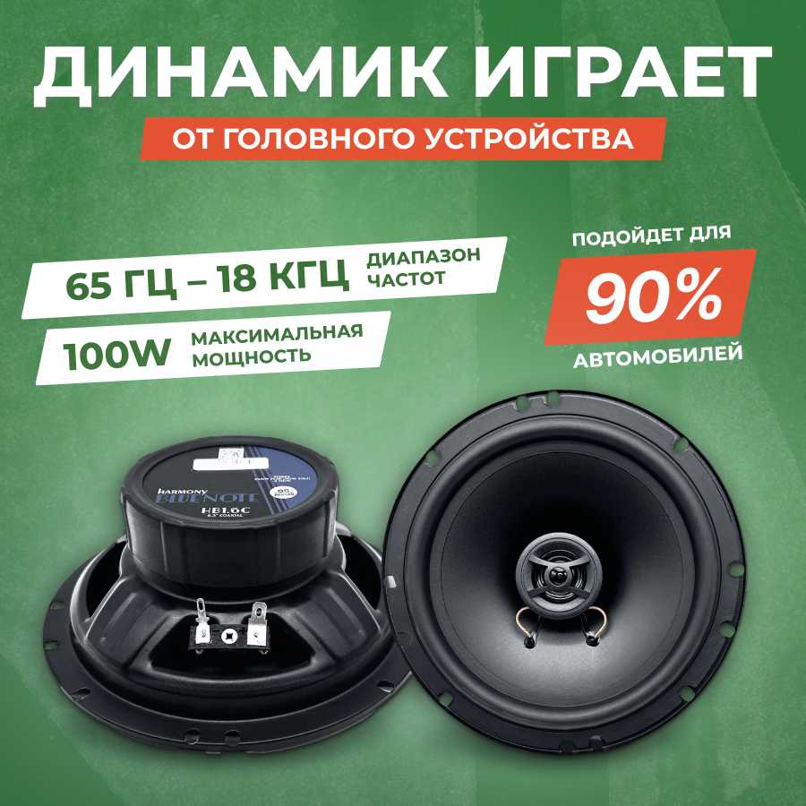 Автомобильная акустика HARMONY HB 1.6C фотография 12