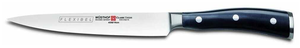 Нож кухонный филейный гибкий 16 см WUSTHOF Classic Ikon (Золинген) арт. 4556 фотография 1