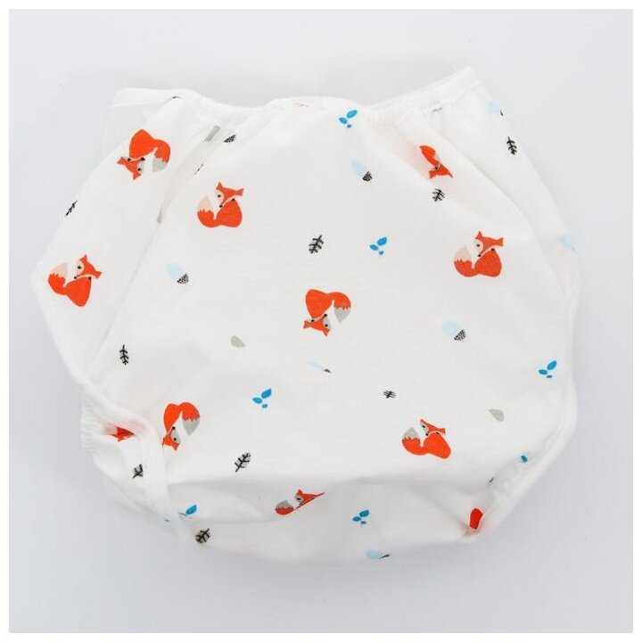 Крошка Я многоразовый подгузник без вкладыша (3-15 кг) 1 шт. фотография 6