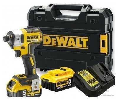 Ударная аккумуляторная дрель-шуруповерт DeWALT DCF887P2 фотография 5