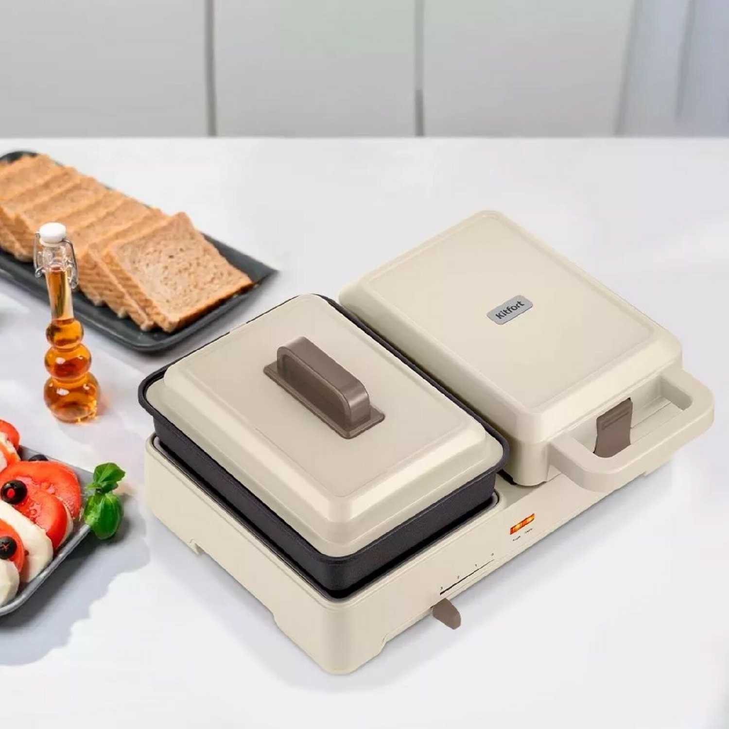 Бутербродница Kitfort Бутербродница «2 в 1» (КТ-6061-2) фотография 11
