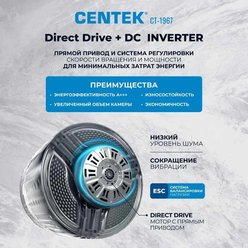 Стиральная машина полуавтомат CENTEK CT-1967 фотография 2