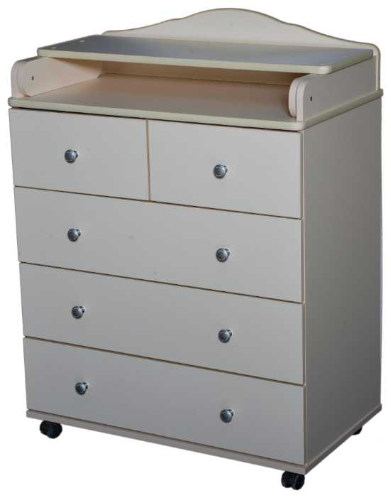 Пеленальный комод Кедр Victoria 805 ЛДСП фотография 2