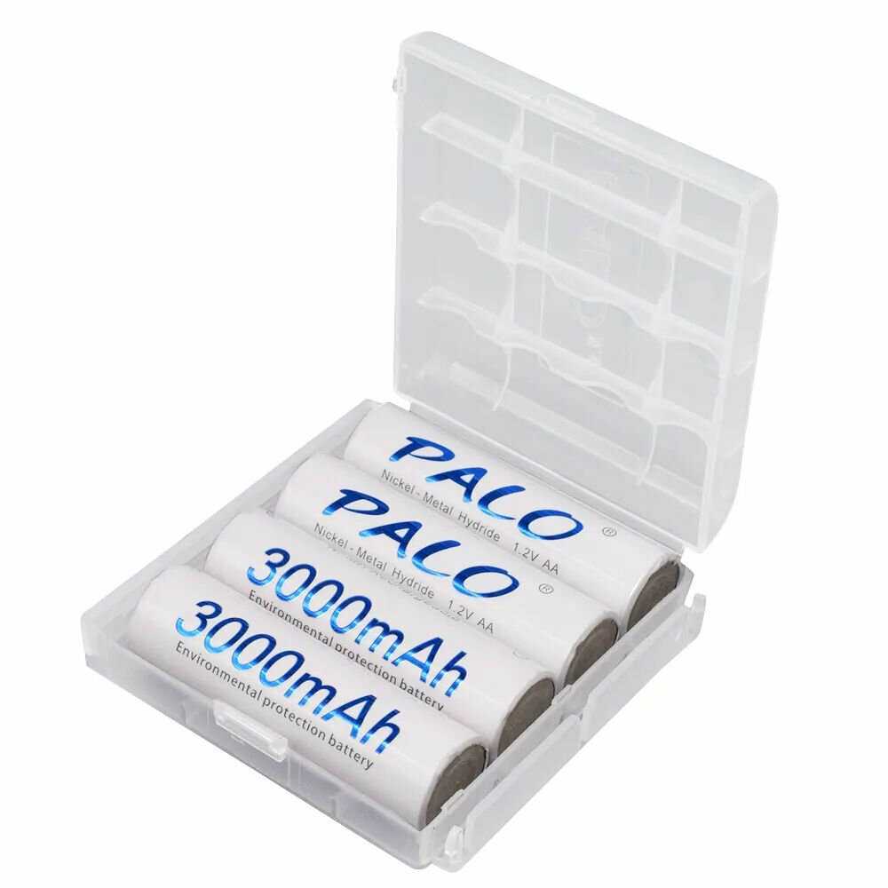 Аккумуляторные батарейки Palo 3000 mAh (Пальчиковые) фотография 2