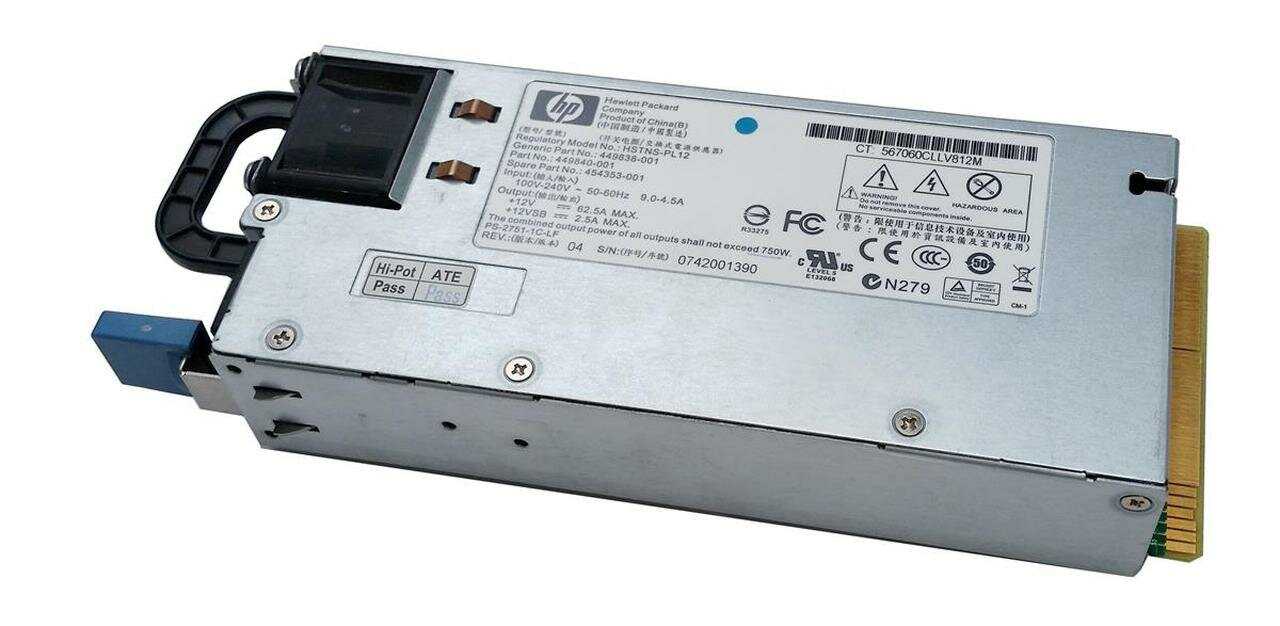 Блок питания HP Hot Plug Redundant Power Supply HE 460W (499249-001) фотография 7