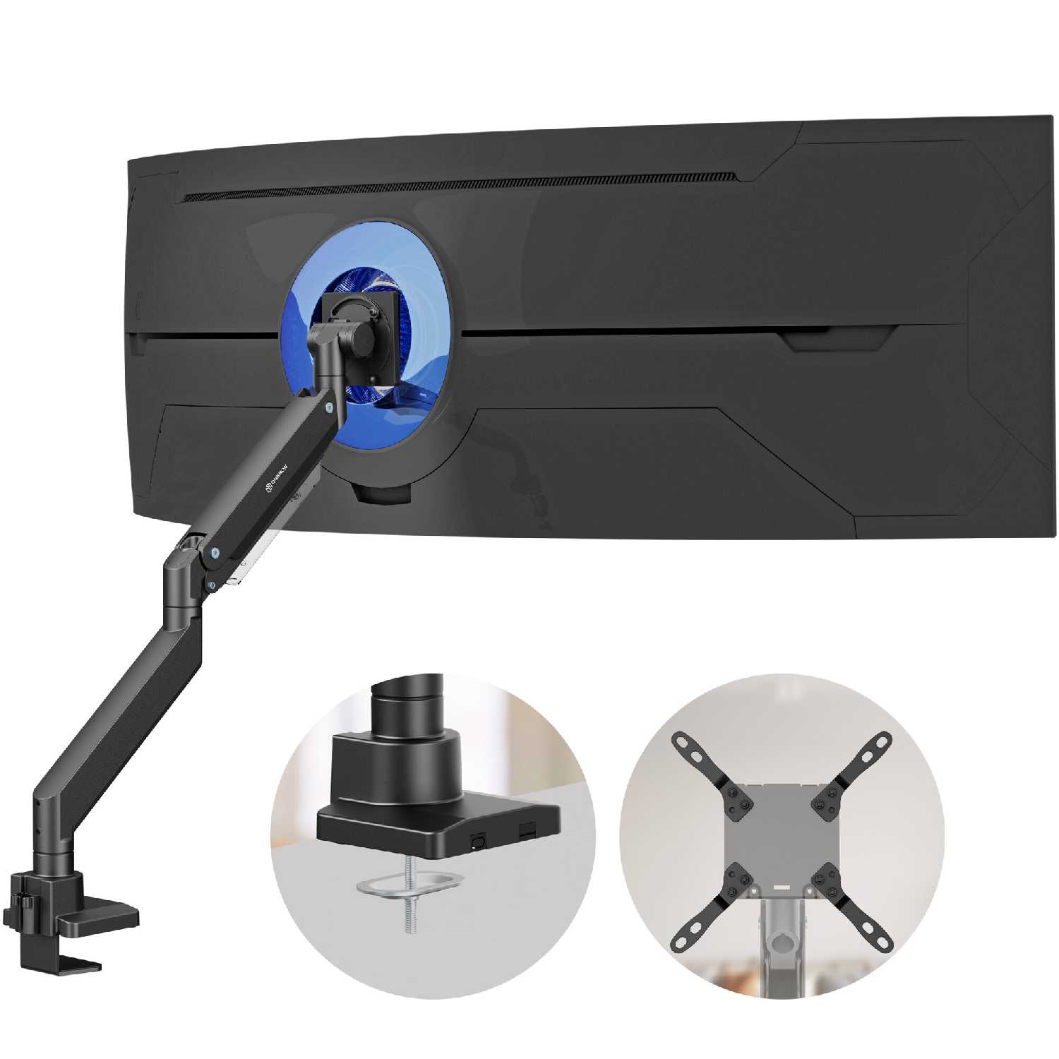 Кронштейн для монитора ONKRON G130 настольный 17-57 дюймов, до 27 кг