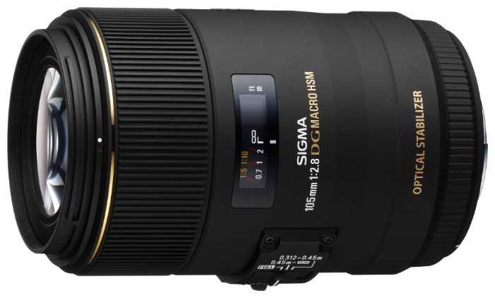 Объектив Sigma AF 105mm f/2.8 EX DG OS HSM Macro Canon EF