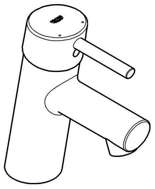 Смеситель для раковины Grohe Concetto (3224010E) фотография 9