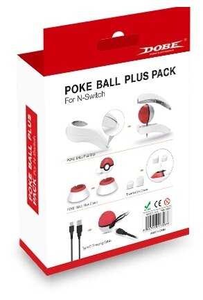 Dobe Стенд для зарядки Poke Ball Plus Pack для консоли Nintendo Switch (TNS-18138) фотография 2