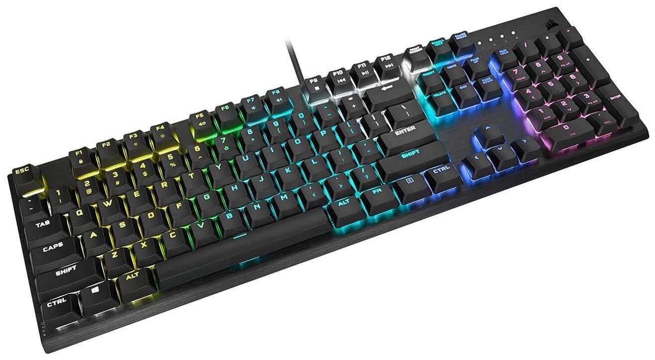 Клавиатура Corsair K60 RGB Pro Low Profile фотография 4