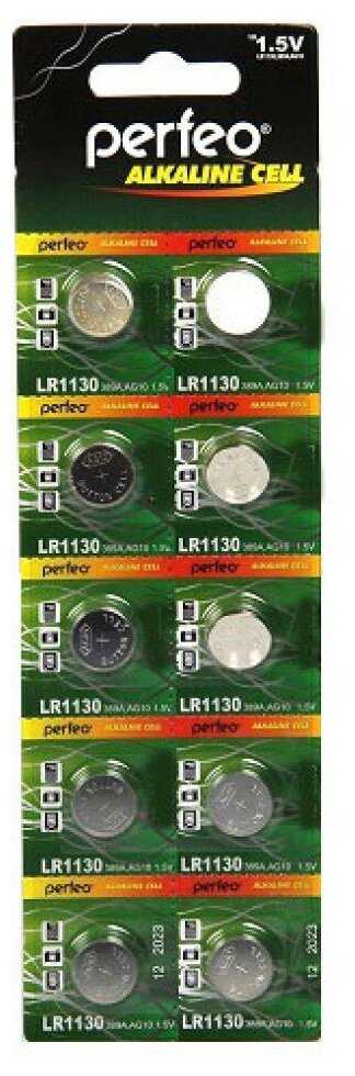 Perfeo Alkaline Cell AG10 (LR1130) фотография 1