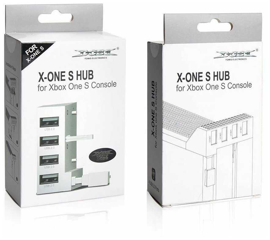 Dobe Разветвитель USB X-One S Hub для Xbox ONE S (TYX-795S) фотография 2