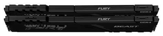 Оперативная память Kingston FURY Beast 32 ГБ (16 ГБ x 2 шт.) DDR4 3600 МГц DIMM CL18 KF436C18BBK2/32 фотография 2
