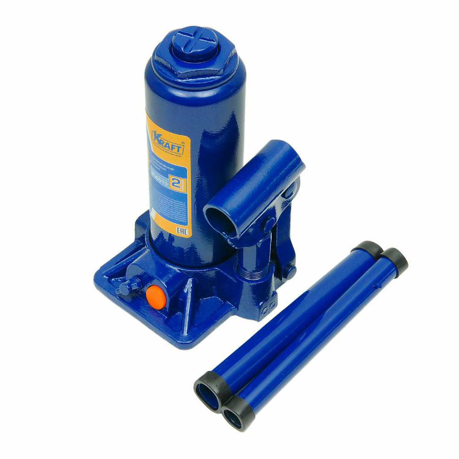 Домкрат бутылочный гидравлический KRAFT KT 800014 фотография 9