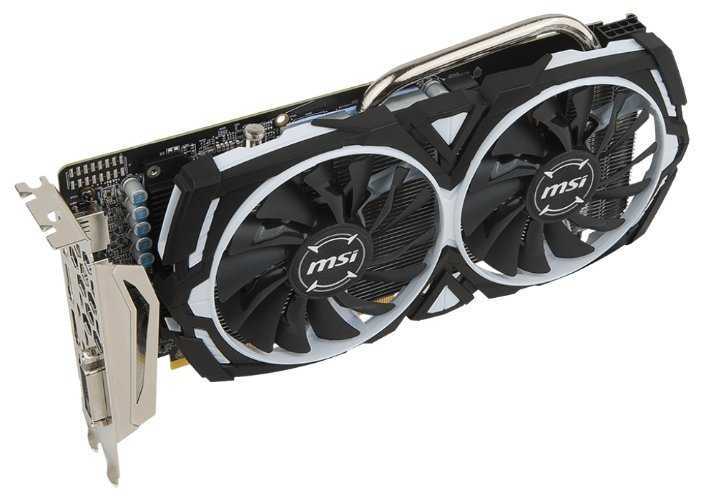 Видеокарта MSI Radeon RX 570 ARMOR 8GB OC фотография 2