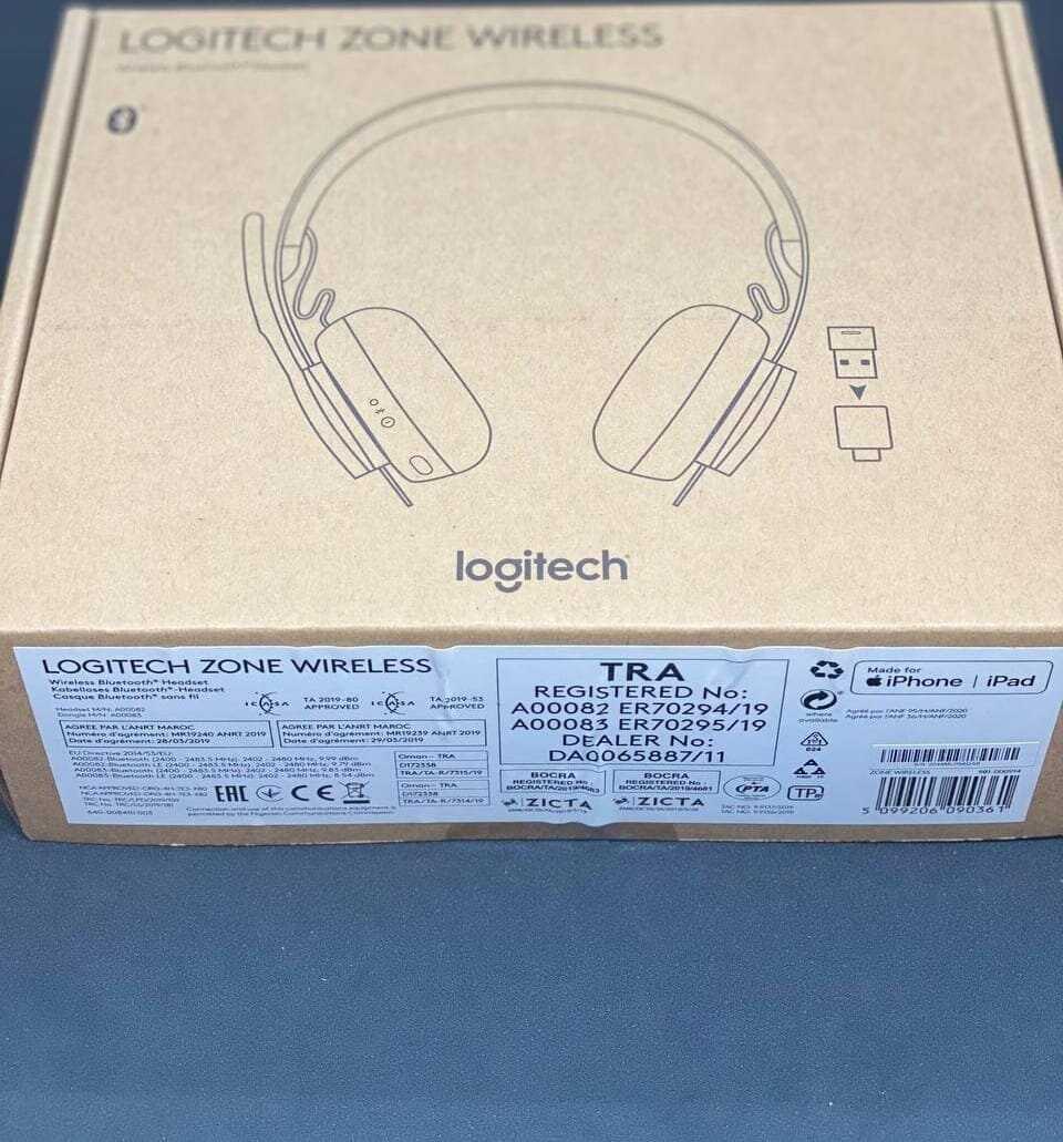 Гарнитура Logitech Zone Wireless 2 фотография 7