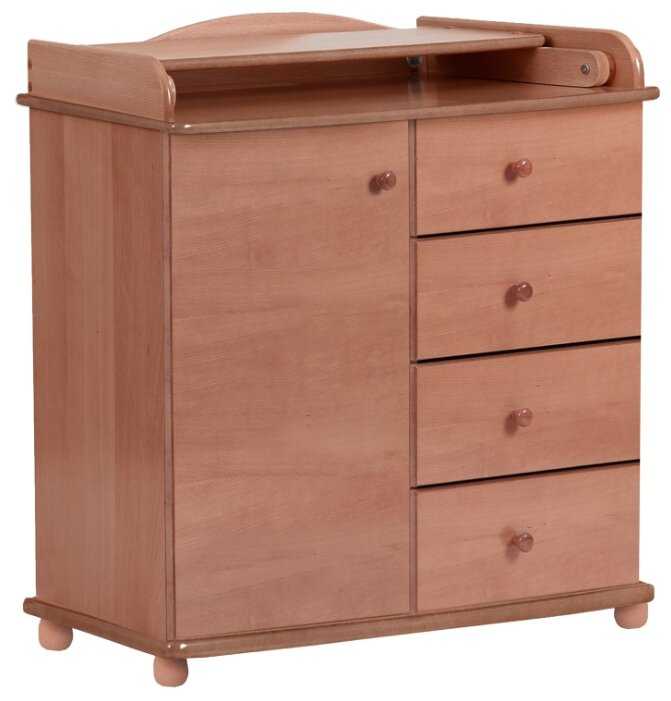 Пеленальный комод ЛЕЛЬ (Кубаньлесстрой) БИ 114 Кубаночка фотография 5