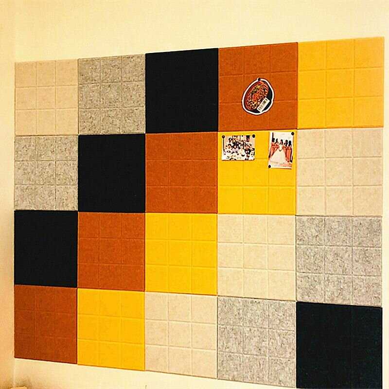 Доска мягкая Talmico квадрат из войлока-фетра (30см х30см) фотография 7