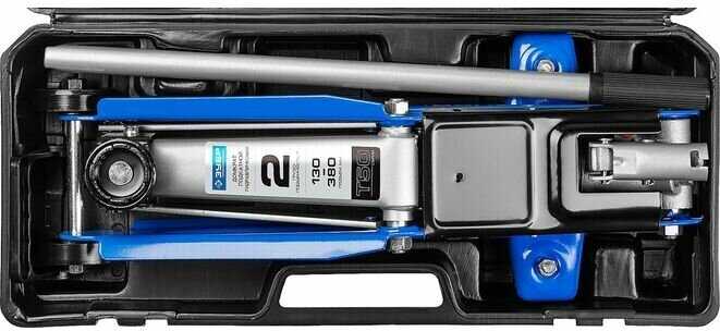 Домкрат подкатной гидравлический ЗУБР Профессионал T50 (43052-2) фотография 8